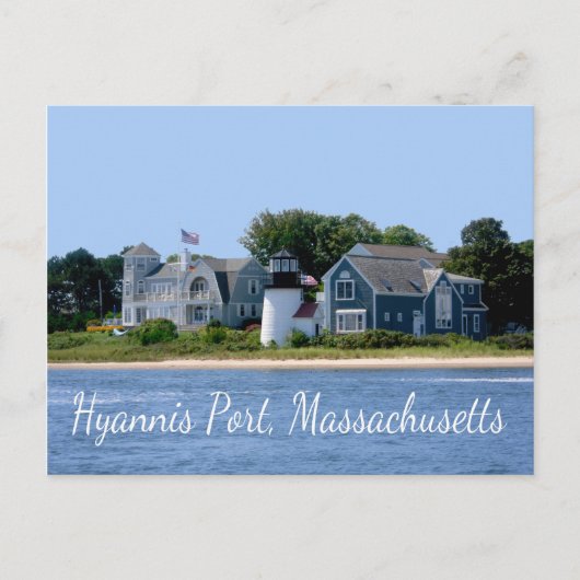 Hyannis Port Massachusetts, carte postale Cape Cod (Devant)