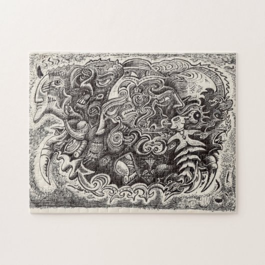 Hybrid Beast Legpuzzel (Horizontaal)