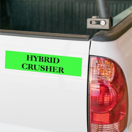 HYBRID CRUSHER BUMPERSTICKER (Op Truck)