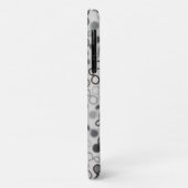 Hybrid Paisley - Grayscale Hoesje-Mate iPhone Case (Achterkant/links)