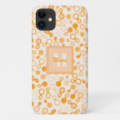 Hybride Paisley - Oranje Ombre-telefoontas Case-Mate iPhone Case (Achterkant)