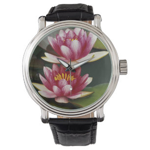 Hybride waterlelies horloge