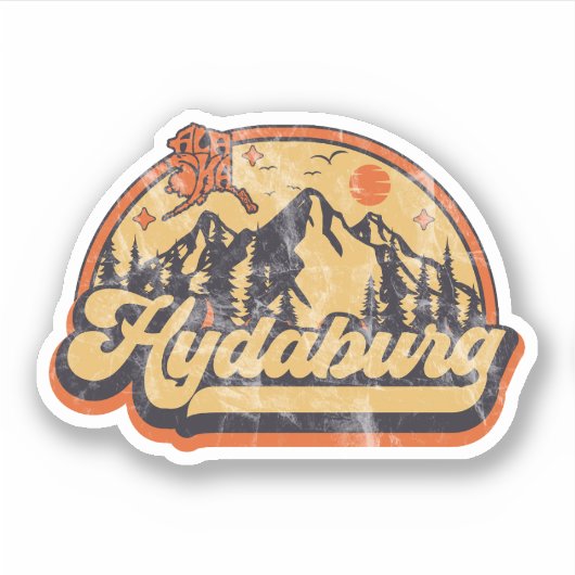 Hydaburg, Alaska Sticker (Voorkant)