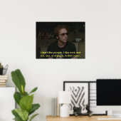 Hyde Citaat van dat Show van 70 s Poster (Thuiskantoor)