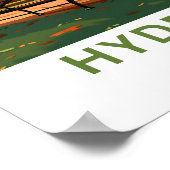 Hyde Park Londen Reisprint Poster (Hoek)