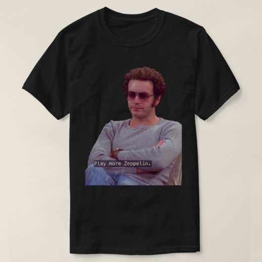 Hyde uit die 70s show Sticker T-shirt (Design voorkant)