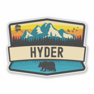 Hyder, Alaska Sticker