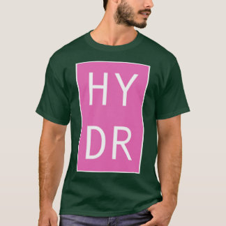 HYDR roze Oversized T-shirt