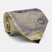 Hydra (alias Water Serpents I) van Gustav Klimt Stropdas (Opgerold)