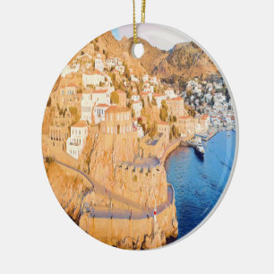 HYDRA - Castle of Kavos - haven Keramisch Ornament