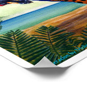 Hydra Dragon op Beach Dragon print (Hoek)