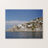 Hydra eiland uitzicht puzzel (Horizontaal)