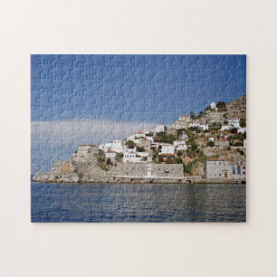 Hydra eiland uitzicht puzzel legpuzzel