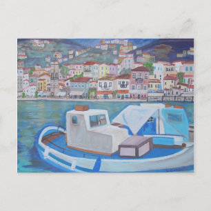 Hydra Island, Griekenland Briefkaart