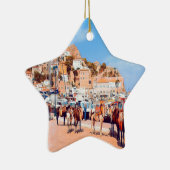 HYDRA - muilkorven in de haven Keramisch Ornament (Rechts)