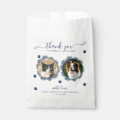 Hydrangea 2 foto aangepaste huisdier bruiloft trak bedankzakje (Voorkant)