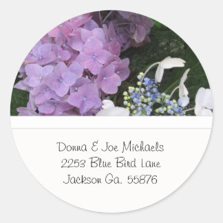 Hydrangea Adres Stickers