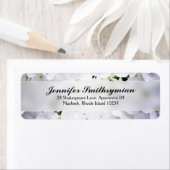 Hydrangea adreslabel etiket (Insitu)