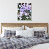 Hydrangea Aspera Bloemen Bloemen Canvas Afdruk (Insitu (Slaapkamer))