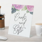 Hydrangea Baby shower Kaarten Geschenken Reclamebord Met Voetstuk (Insitu)