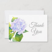 Hydrangea Bedankkaart (Voorkant)