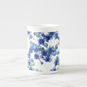 hydrangea bgc transparant porselein kop (Voorkant)