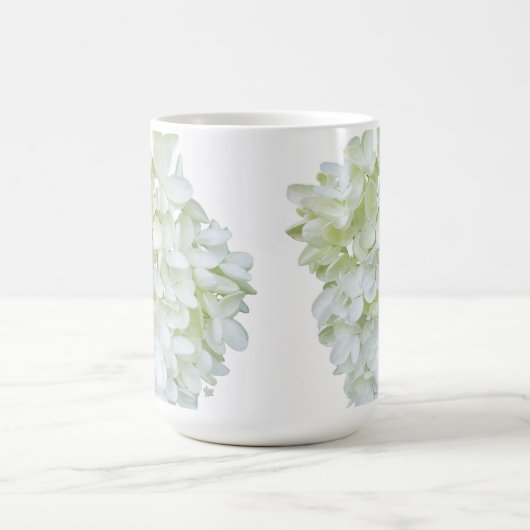 Hydrangea - Blanc - Mug (Centre)