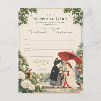 Hydrangea Blessing Uitnodiging Briefkaart