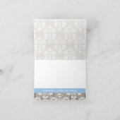 Hydrangea BLEU Jar Mason Monogrammé MERCI (Intérieur)