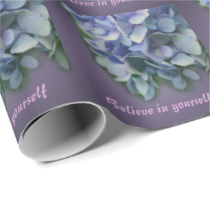 Hydrangea Bloem Inspirerend Cadeaupapier
