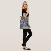 Hydrangea Bloem Tote Tas (Op model)