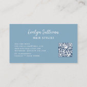 Hydrangea Bloemen Letters Haar Visitekaartje (Achterkant)