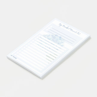 Hydrangea Bloemen 'Mijn Mindful Moments Lijsten' Post-it® Notes