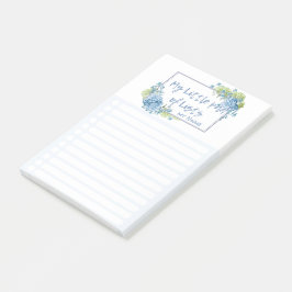 Hydrangea Bloemen 'My Little Pad of Lists' door Le Post-it® Notes
