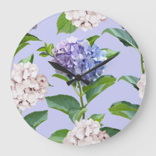 Hydrangea bloemen: veelkleurige bloemige textuur. grote klok