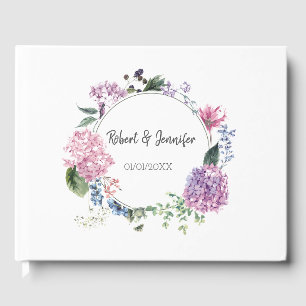 Hydrangea bloemkool met tong gastenboek