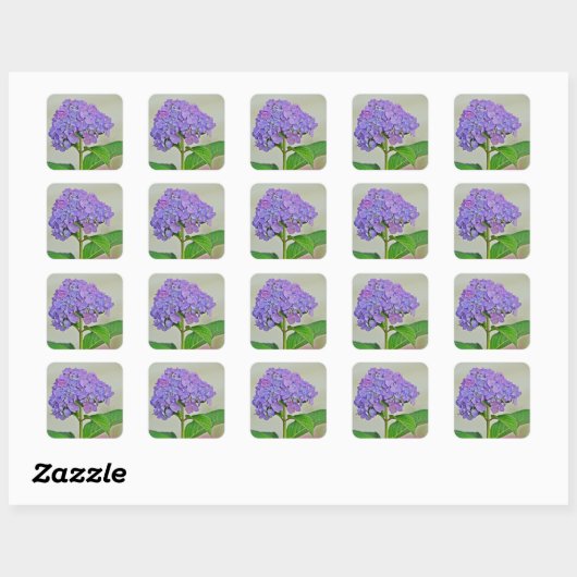 Hydrangea Blossom Sticker (Vel)