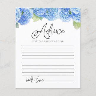Hydrangea Blue Flowers Advies Ouders Baby shower