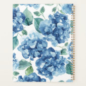 Hydrangea Blues | Motif Fleur Fleurie Aquarelle (Dos)
