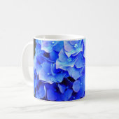 Hydrangea Blues Mug ou Cup (Devant gauche)
