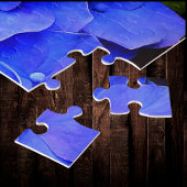 Hydrangea Blues Puzzle Legpuzzel