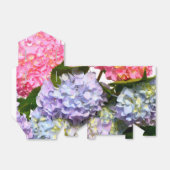 Hydrangea Bouquet Bedankdoosjes (Uitgevouwen)