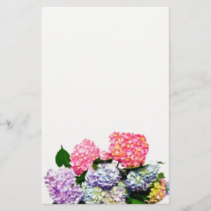 Hydrangea Bouquet Briefpapier