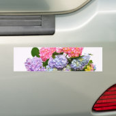 Hydrangea Bouquet Bumpersticker (Op auto)