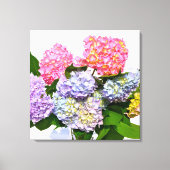 Hydrangea Bouquet Canvas Afdruk (Voorkant)