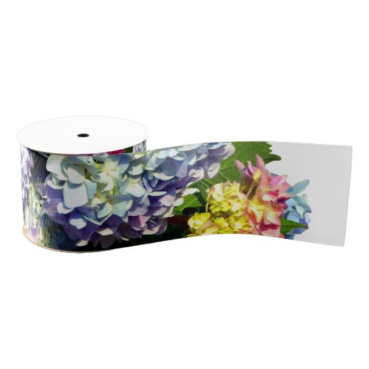 Hydrangea Bouquet Grosgrain Lint (Spoel)