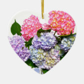 Hydrangea Bouquet Keramisch Ornament (Voorkant)