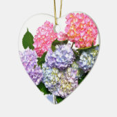 Hydrangea Bouquet Keramisch Ornament (Links)