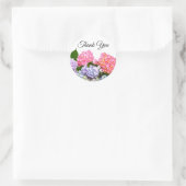 Hydrangea Bouquet Ronde Sticker (Tas)