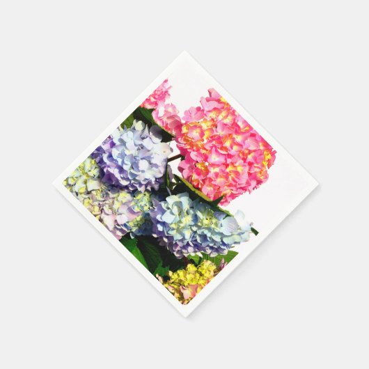 Hydrangea Bouquet Servetten (Hoek)